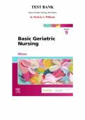 Test Bank for Basic Geriatric Nursing&comma; 9th Edition by Patricia Williams&comma; Chapter 1-20 &vert; All Chapters