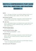 RWST016 COMPREHENSIVE STUDY GUIDE&NewLine;2026 FULL QUESTIONS AND SOLUTIONS&NewLine;GRADED A&plus;&NewLine;