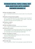 RYANAIR INITIAL TOPIC 4 FINAL TEST&NewLine;2026 QUESTIONS WITH CORRECT&NewLine;ANSWERS GRADED A&plus;