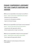 RYANAIR COMPREHENSIVE ASSESSMENT&NewLine;TEST 2026 COMPLETE QUESTIONS AND&NewLine;ANSWERS&NewLine;