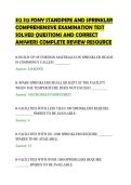 S12 S13 FDNY STANDPIPE AND SPRINKLER&NewLine;COMPREHENSIVE EXAMINATION TEST&NewLine;SOLVED QUESTIONS AND CORRECT&NewLine;ANSWERS COMPLETE REVIEW RESOURCE&NewLine;
