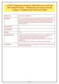 ATI RN Comprehensive Predictor 2026 Exit Exam Prep&colon; 180 Actual NGN Q&As with Verified Answers Graded A&plus;