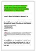 HESI CAT Exit Exam Prep 2026&sol;2027 &vert; 300 Original Practice Questions & Comprehensive Review &vert; Latest Update