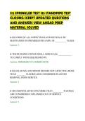S12 SPRINKLER TEST S13 STANDPIPE TEST&NewLine;CLOSING SCRIPT UPDATED QUESTIONS&NewLine;AND ANSWERS VIEW AHEAD PREP&NewLine;MATERIAL SOLVED&NewLine;
