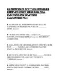 S12 CERTIFICATE OF FITNESS SPRINKLER&NewLine;COMPLETE STUDY GUIDE 2026 FULL&NewLine;QUESTIONS AND SOLUTIONS&NewLine;GUARANTEED PASS&NewLine;