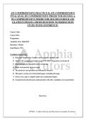 ATI COMPREHENSIVE PRACTICE B&comma; ATI COMPREHENSIVE FINAL QUIZ&comma; RN COMPREHENSIVE PREDICTOR 2023&sol;2024 A&comma; RN COMPREHENSIVE PREDICTOR 2023&sol;2024 FORM B AND C&lpar;LATEST UPDATE&rpar; &vert; FROM QUESTION TO PERFECTION&vert; STUDY WITH CONFIDENCE&excl;