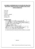 SAUNDER'S COMPREHENSIVE NCLEX REVIEW PRACTICE QUESTIONS &vert; FROM QUESTION TO PERFECTION&vert; STUDY WITH CONFIDENCE&excl;