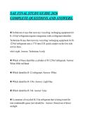 SAE FINAL STUDY GUIDE 2026&NewLine;COMPLETE QUESTIONS AND ANSWERS&period;