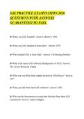 SAE PRACTICE EXAMINATION 2026&NewLine;QUESTIONS WITH ANSWERS&NewLine;GUARANTEED TO PASS&period;