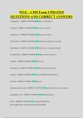 WGU - C949 Exam UPDATED &NewLine;QUESTIONS AND CORRECT ANSWERS