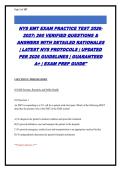 EMT Exam Prep 2026-2027&colon; 260&plus; Verified NREMT-Style Questions with Detailed Rationales &vert; Latest NYS Protocols &vert; Complete Review Guide