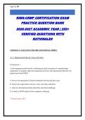 RIMS-CRMP Exam Prep 2026-2027&colon; 250&plus; Verified Questions with Detailed Rationales &vert; Domain 1-5 Complete Coverage