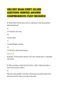 HESI EXIT EXAM SCRIPT SOLVED QUESTIONS VERIFIED ANSWERS COMPREHENSIVE STUDY RESOURCE&period;pdf&NewLine;&NewLine;