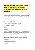 HESI EXIT PACKAGED CERTIFICATION EVALUATION EXAMS SET TESTED QUESTIONS AND VERIFIED DETAILED ANSWERS&period;pdf&NewLine;&NewLine;