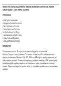 INDIANA HVAC TECHNICIAN&sol;CONTRACTOR LICENSING EXAMINATION QUESTIONS AND ANSWERS&NewLine;ALREADY GRADED A&plus;&vert; 100&percnt; VERIFIED SOLUTIONS