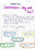 Class notes Political science   Indian Constitution at Work
