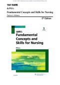 Test Bank for deWit's Fundamental Concepts and Skills for Nursing 5th Edition by Patricia A&period; Williams&colon; ISBN-10&semi; 9780323396219 &sol; ISBN-13&semi; 9780323396219 GRADED A&plus;