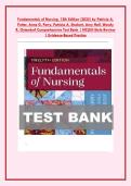 Fundamentals of Nursing&comma; 12th Edition &lpar;2025&rpar; by Patricia A&period; &NewLine;Potter&comma; Anne G&period; Perry&comma; Patricia A&period; Stockert&comma; Amy Hall&comma; Wendy &NewLine;R&period; Ostendorf Comprehensive Test Bank &vert; NCLEX-Style Review &NewLine;&vert; Evidence-Based Practice