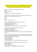 AZ P&C Test with all Correct & 100&percnt; Verified Answers &vert;Actual Complete Update &vert;Already Graded A&plus; &lpar;Just Released&rpar;