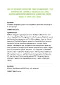2026 EPA SECTION 609 CERTIFICATION COMPLETE GUIDE FOR 2026 &sol; PASS WITH EXPERT TIPS EXAM NEWEST VERSION 2026-2027 ACTUAL&NewLine;QUESTION AND CORRECT DETAILED VERIFIED ANSWERS FROM VERIFIED SOURCES BY EXPERT RATED A GRADE&period;