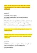 WGU C777 Web Development Applications OA &vert; Complete &NewLine;Practice Questions&comma; Correct Answers & Detailed Rationales &NewLine;&lpar;2026&sol;2027&rpar; 