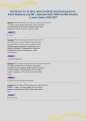 Final Exam for&colon; IS-200&period;C&colon; Basic Incident Command System for&NewLine;Initial Response&comma; ICS-200 &vert; Questions with 100&percnt; Verified Answers&NewLine;&vert; Latest Update 2026&sol;202