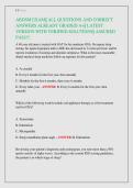 ABDSM Exam &vert; Complete Q&A with 300&plus; Correct Answers &vert; Dental Sleep Medicine Board Review &vert; Already Graded A&plus; &vert; Latest Version