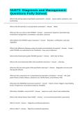NU673- Diagnosis and Management-Questions Fully Solved&period;