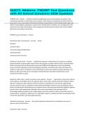 NU673 -Midterm- PMHNP-Test Questions with All Solved Solutions 2026 Updated&period;