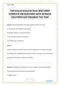 ASA Ground Instructor Basic &lpar;BGI&rpar; EXAM COMPLETE 300 QUESTIONS WITH DETAILED SOLUTIONS JUST RELEASED THIS YEAR&period;pdf is a comprehensive study resource designed to help candidates prepare for the Aviation Supplies & Academics &lpar;ASA&rpar; Basic Ground Instructor &lpar;BG