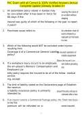 PnC Exam with all Correct & 100&percnt; Verified Answers &vert;Actual Complete Update &vert;Already Graded A&plus;
