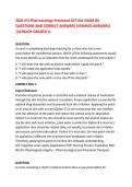 2026 ATI Pharmacology Proctored ACTUAL EXAM 80 QUESTIONS AND CORRECT ANSWERS FULL 2026&sol;2027 FREQUENTLY MOST TESTED QUESTIONS AND 100&percnt; ACCURATE FROM PAST PAPERS &vert; GRADED A&plus;&comma; REVIEWED AND UPDATED &vert; 100&percnt; GUARANTEE PASS &vert; LATEST EXAM AND NEWEST VERSION&excl;&excl;&excl;