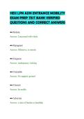 HESI LPN ADN ENTRANCE MOBILITY EXAM PREP TEST BANK VERIFIED QUESTIONS AND CORRECT ANSWERS&period;pdf&NewLine;&NewLine;