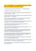 RTE 1503 Midterm Exam REVIEW 2026&sol;2027 MOST&NewLine;RECENT QUESTIONS AND SOLUTIONS