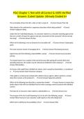 P&C Chapter 1 Test with all Correct & 100&percnt; Verified Answers &vert;Latest Update &vert;Already Graded A&plus;