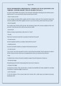 INTUIT BOOKKEEPING PROFESSIONAL CERTIFICATE EXAM QUESTIONS AND &NewLine;VERIFIED ANSWERS 2026&sol;2027 UPDATE GRADED TO PASS A&plus;