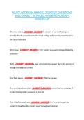NCATT AET EXAM NEWEST 2026&sol;2027 QUESTIONS &NewLine;and CORRECT DETAILED ANSWERS ALREADY &NewLine;GRADED A&plus; 