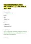 NURSING&lowbar;JURISPRUDENCE&lowbar;EXAM&lowbar;1&lowbar;EVALUATION&lowbar;FULL&lowbar;SOLUTION&lowbar;UPDATED&lowbar;STUDY&period;pdf