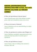 NURSING&lowbar;JURISPRUDENCE&lowbar;EXAM&lowbar;CERTIFICATION&lowbar;PREP&lowbar;ACTUAL&lowbar;TEST&lowbar;WITH&lowbar;VERIFIED&period;pdf