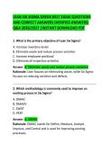 Lean Six Sigma Green Belt Exam Questions and Correct Answers &ndash; 100 Practice Questions