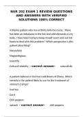 NUR 202 Exam 1 Review &vert; Cultural Competence & Hot&sol;Cold Theory Nursing Questions&NewLine;