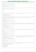 Florida Fire Inspector I Practice Exam PDF &vert; Fire Safety Inspector Questions & Answers & Complete Certification Prep &vert; Updated 2026&ndash;2027