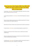 Texas Insurance Code Chapter 6002 TFM11 & TFM12 2026&ndash;2027 &ndash; Fire Alarm Rules&comma; Statutes & NFPA 72 Exam Prep