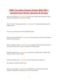 TFM11 Fire Alarm Statutes & Rules 2026&ndash;2027 &ndash; Complete Exam Review&comma; Questions & Answers&period;