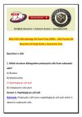 WGU D311 Microbiology OA Exam Prep &lpar;2026&rpar; &ndash; 226 Practice OA Questions & Study Guide &vert; Guarantee Pass