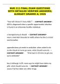 nur 211 final exam questions and verified answers 2026&NewLine;