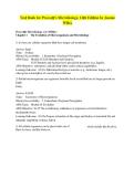 Test Bank for Prescott's Microbiology&comma; 12th Edition &vert; Joanne Willey &vert; Complete Chapters