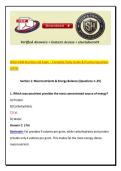 WGU D440 Nutrition OA Exam &ndash; Complete Study Guide & Practice Questions &lpar;2026&rpar;