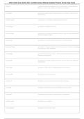 NHA CCMA Exam 2026 Questions and Verified Answers &vert; Certified Clinical Medical Assistant Practice Test & Study Guide &vert; Grade A&plus;