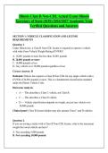 Illinois Class B Non-CDL Actual Exam Illinois &NewLine;Secretary of State &lpar;SOS&rpar; 2026&sol;2027 Academic Year &NewLine;Verified Questions and Answers